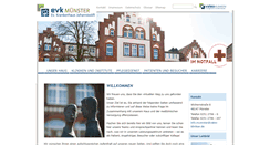 Desktop Screenshot of evk-muenster.de